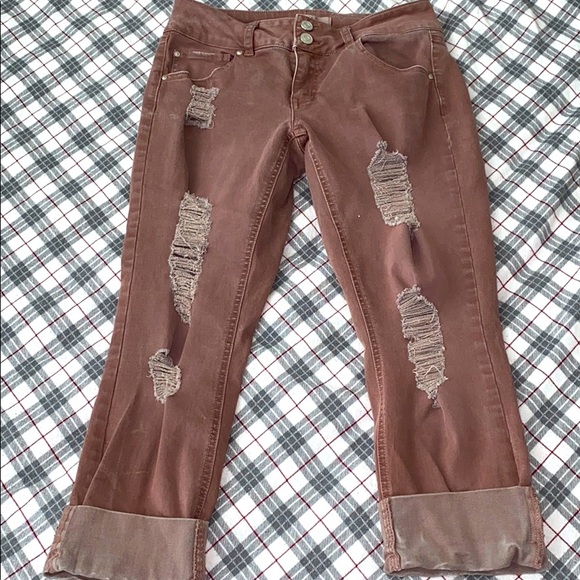 Refuge Ripped capris jeans - Picture 2 of 6